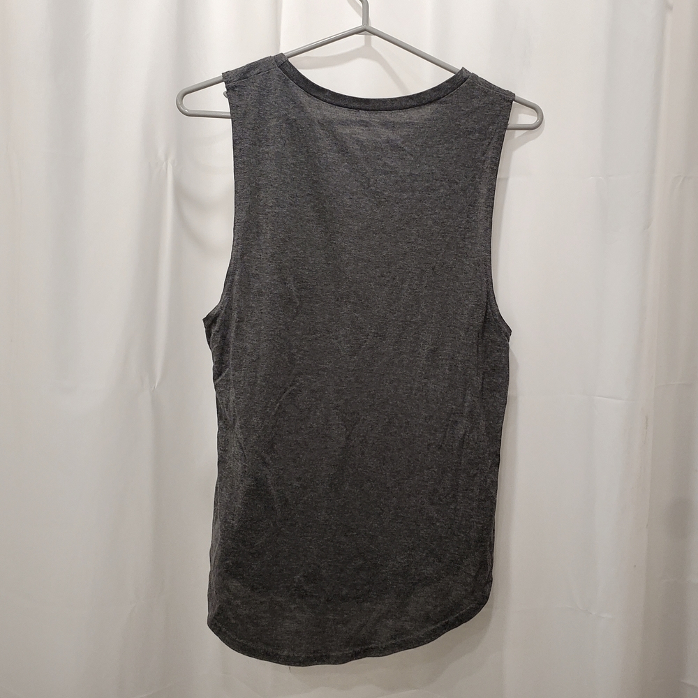 Gray Glow-in-the-Dark Batman Tank Top with Bat Logo - Picture 3 of 5
